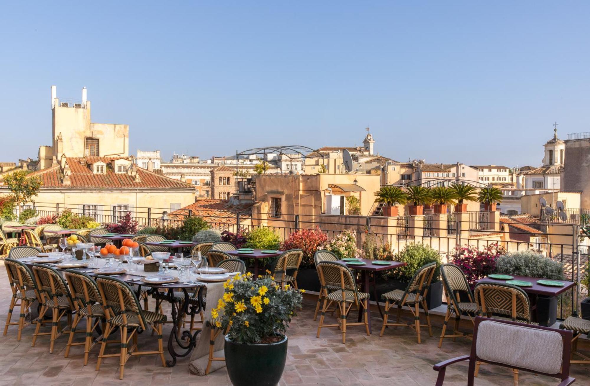 Hotel Adriano Rooftop โรม ภายนอก รูปภาพ