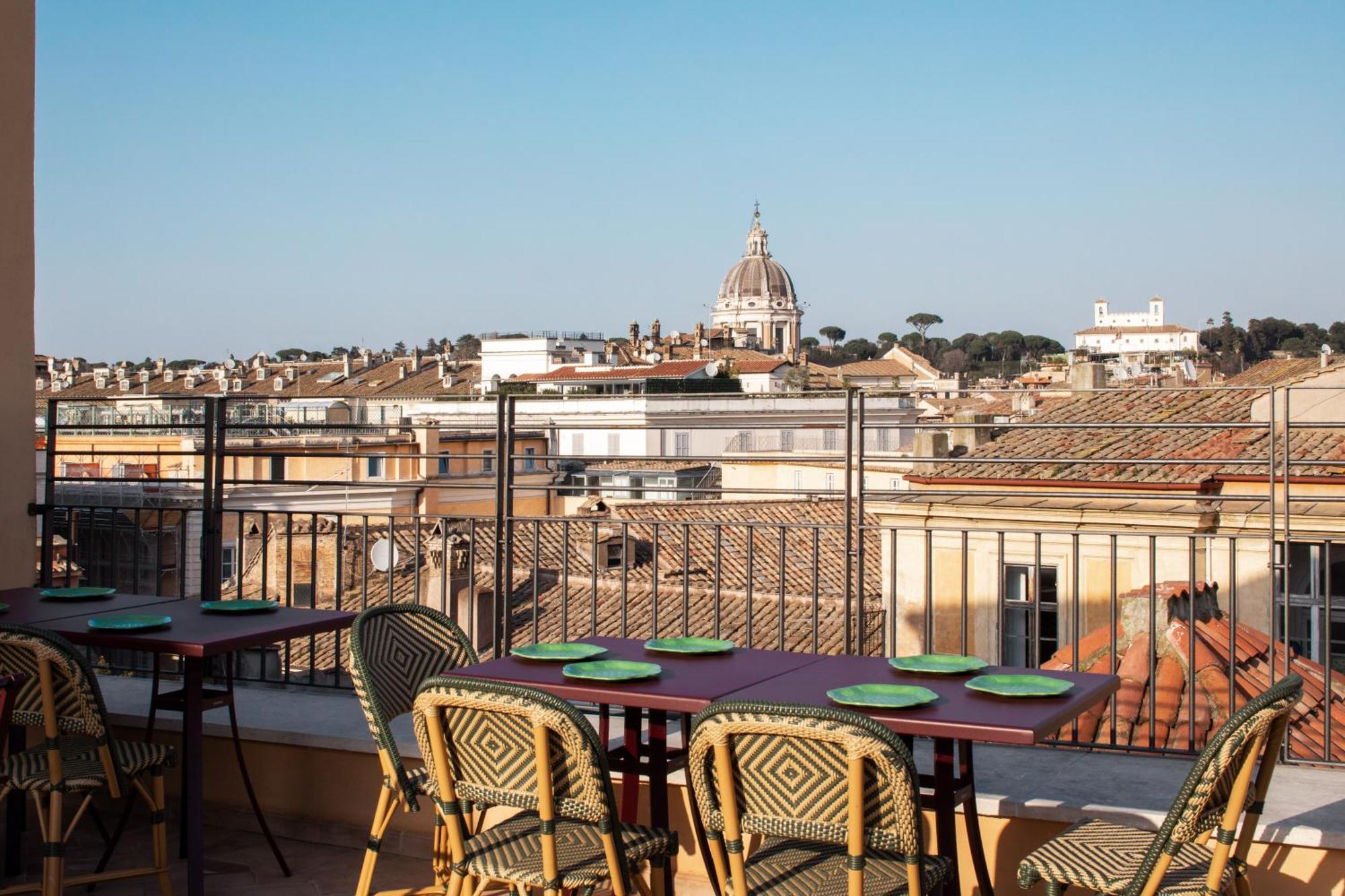 Hotel Adriano Rooftop โรม ภายนอก รูปภาพ