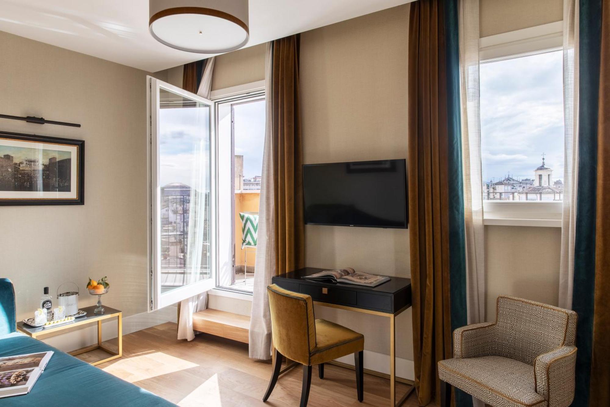 Hotel Adriano Rooftop โรม ภายนอก รูปภาพ